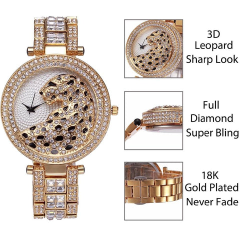 Quartz Fashion Bling Casual Ladies Quartz Watch-JW00915-Veeddydropshipping