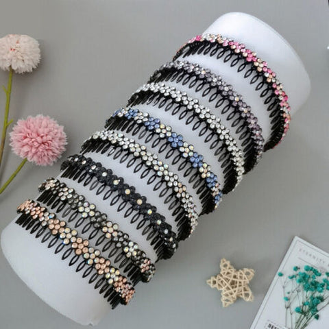Non-Slip Headband Women Hair Band Hoop-WF01090-Veeddydropshipping