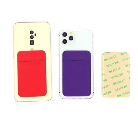 Mobile Phone Back Cards Wallet Case Credit ID Card Holder-BS00645-Veeddydropshipping