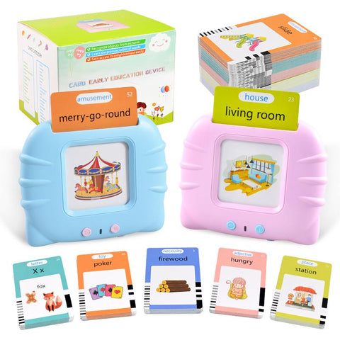 Kids Audio Electronic Cards Book Cognitive Talking Flash Cards Early Education-TB00496-Veeddydropshipping