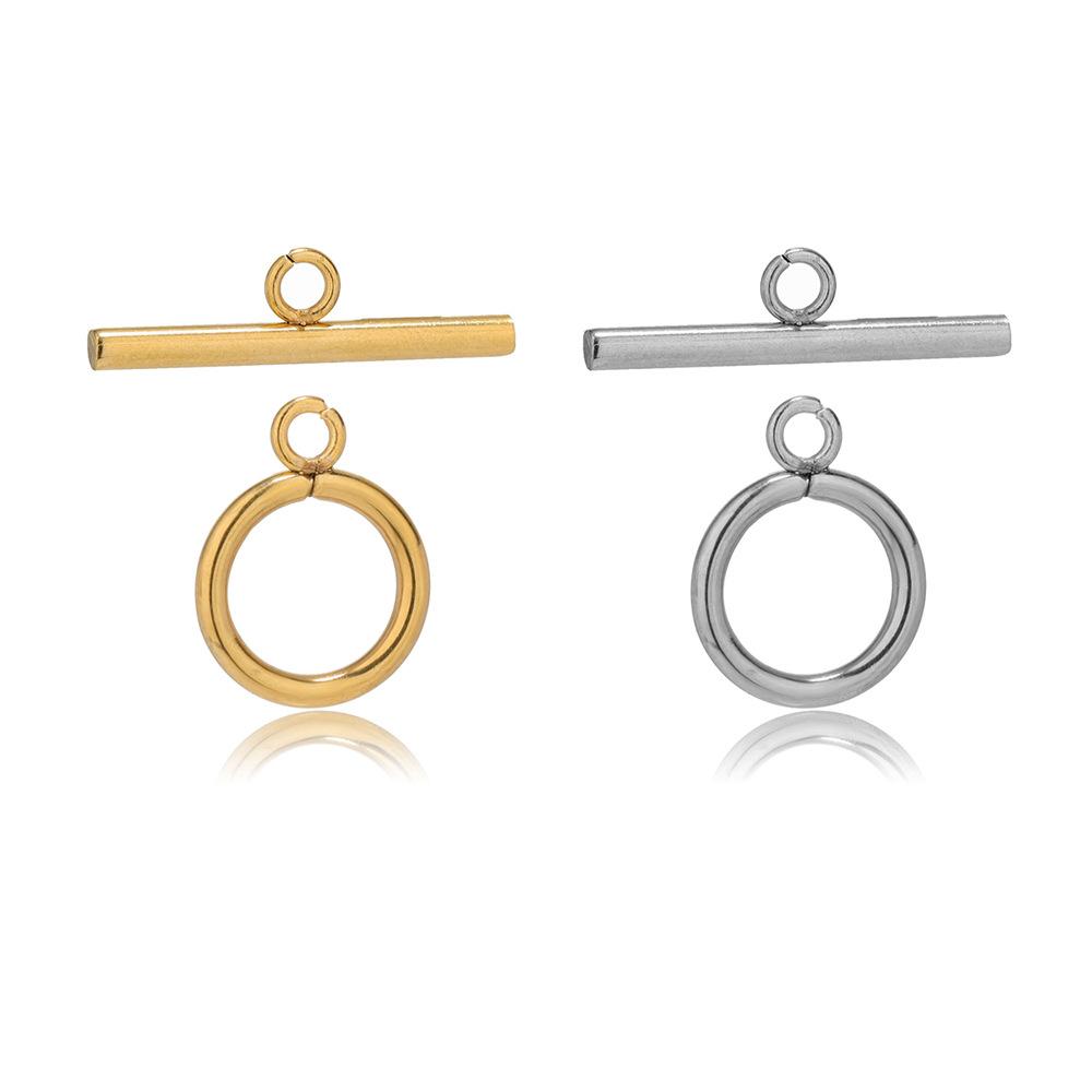 Stainless Steels Buckle  DIY Bracelet Necklace Jewelry  -JW01636-Veeddydropshipping