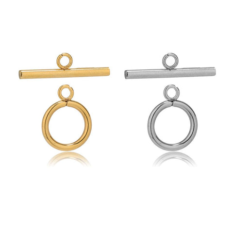 Stainless Steels Buckle  DIY Bracelet Necklace Jewelry  -JW01636-Veeddydropshipping