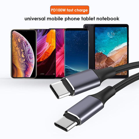 Stable C To C Data Line High Speed Usb C Adapter Data Transfer 40mb/s Type-c Pd Data Cable-PA00421-Veeddydropshipping