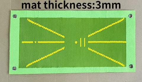 Ball Trace Directional Mat Swing Path Pads Swing Practice-OS01423-Veeddydropshipping