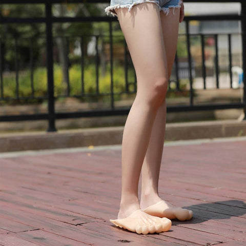 slippers toe shoes big feet spoof bare feet bare five fingers-BS01099-Veeddydropshipping