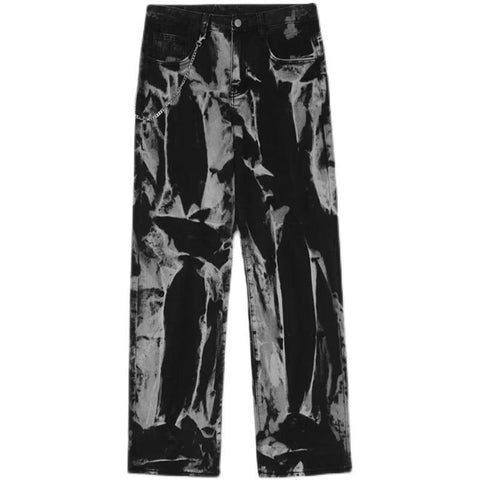 Spring And Autumn, Straight And Loose, Wide Leg Pants, Korean-MF00538-Veeddydropshipping