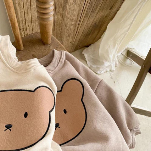 Infant Kids Baby Boys Girls 2pcs Clothes Sets Long Sleeve Hoodie-TB00750-Veeddydropshipping