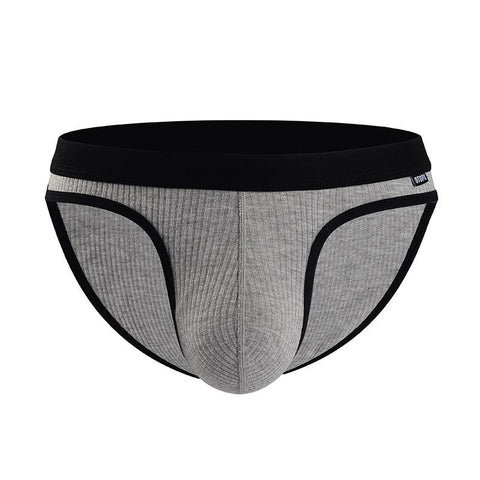 Bulge Pouch Briefs Mens Mid Waist Breathable Soft-MF01512-Veeddydropshipping