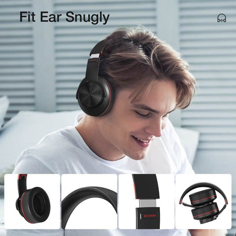 BW-HP2 Pro bluetooth-compatible Headphone Wireless Headset 1000mAh-CE01257-Veeddydropshipping