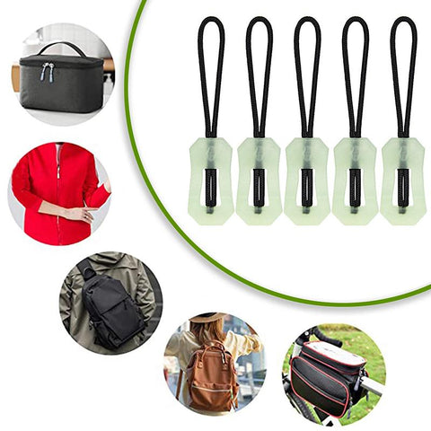 Luminous Zipper Rope PVC Slider Head Handle-HA00067-Veeddydropshipping