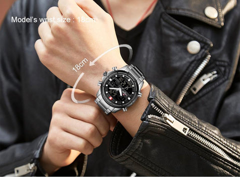 Watches for Men Luxury Brand Digital Chronograph Sport Quartz-JW00803-Veeddydropshipping