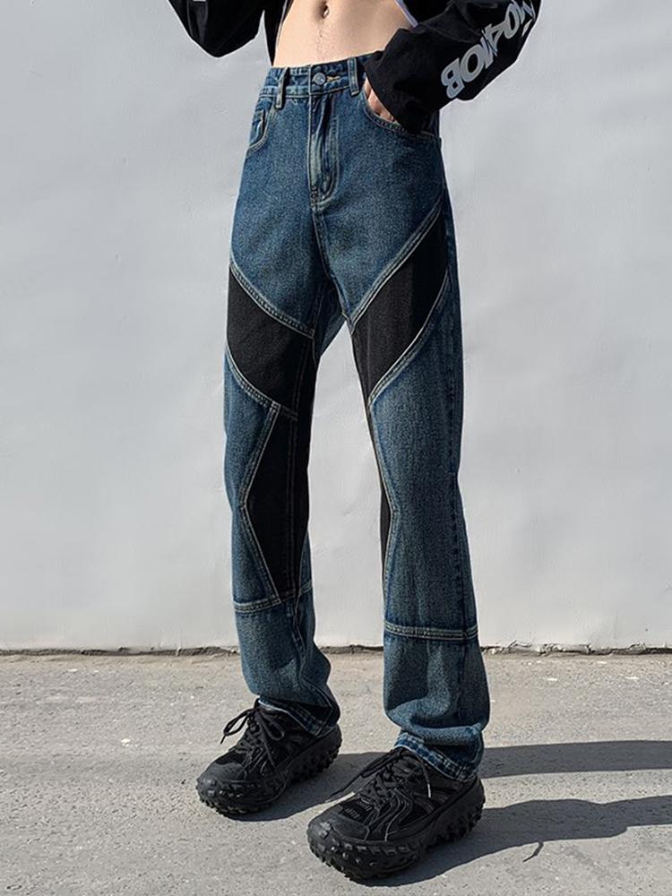Loose Wide Leg New Style Denim Trousers Y2k High-MF00654-Veeddydropshipping