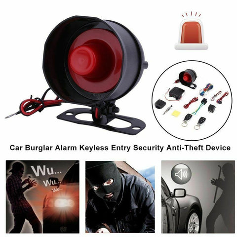 Universal 1-Way Car Alarm Vehicle System Protection Security System-AM00587-Veeddydropshipping