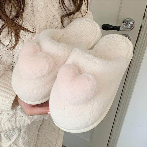 Warm Home Slippers Plush Indoor Household Slides-BS01218-Veeddydropshipping