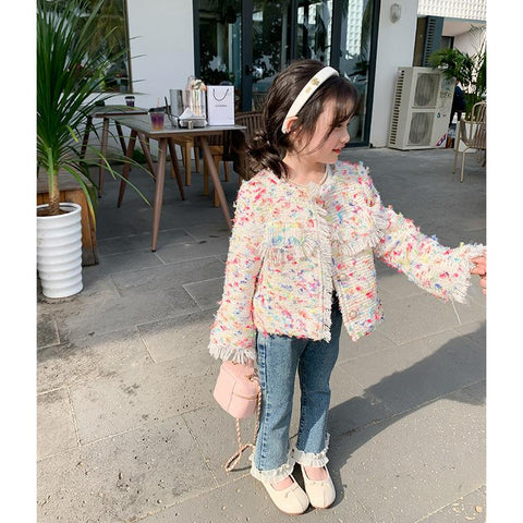 Spring New Children Clothing Girls Jacket-Veeddydropshipping