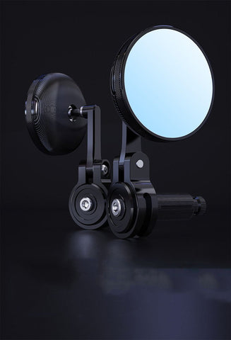 Rearview Mirror Retro Round Blue Anti-Glare Side Mirror For-AM01043-Veeddydropshipping