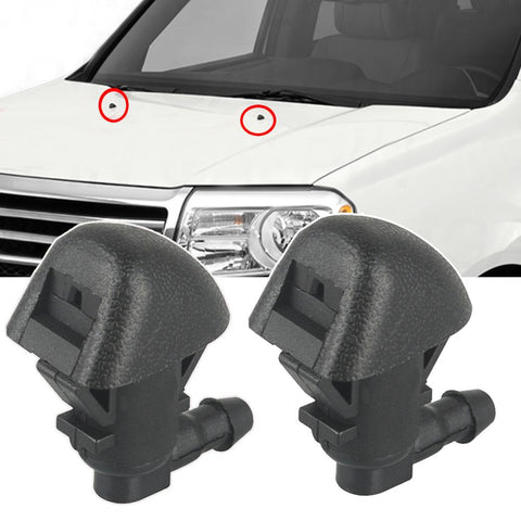 2Pcs Front Windshield Wiper Washer Jet Nozzle 76810-SZA-A01ZA-AM00212-Veeddydropshipping