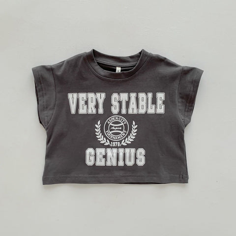 Fashion Kids Summer T-shirts Slub Cotton Toddler Baby Clothes-TB01108-Veeddydropshipping