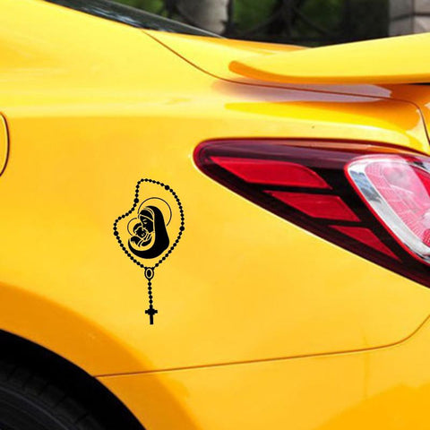 Mother Mary Car Stickers Vinyl Sticker Religion Church Faith-AM00810-Veeddydropshipping
