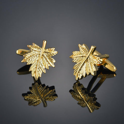 Gold Color Cufflinks Cuff Links for mens French -JW01319-Veeddydropshipping