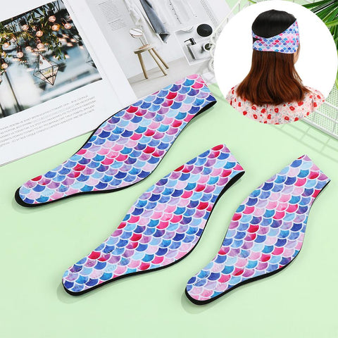 Adjustable Mermaid Swimming Headband Neoprene SBR Waterproof Ear Protection -OS00188-Veeddydropshipping