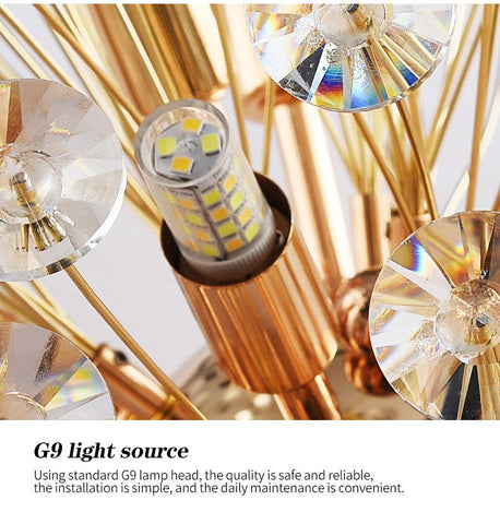 Luxury Crystal Ceiling Light-TI00287-Veeddydropshipping