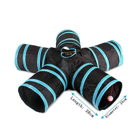 Cats Ringing Paper Runway Rolling Ground Chinchilla Toy-HA01388-Veeddydropshipping
