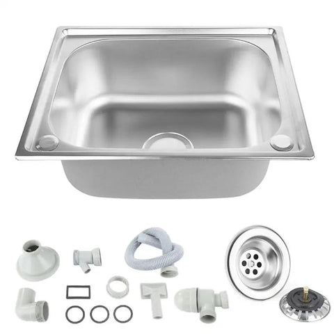 Kitchen Sink Single Slot Bowl-TI00634-Veeddydropshipping