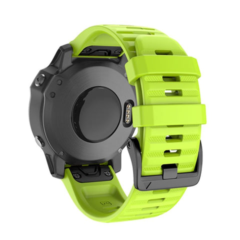 26mm 22mm Quick Fit Watchband For Garmin Fenix 6X 6X Pro 5X 3 3HR Silicone-CE00622-Veeddydropshipping