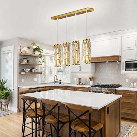 Small Pendant Chandeliers Crystal Lighting-TI00394-Veeddydropshipping