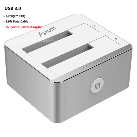 Dual  Docking Station Hard Disk Drive with Offline Clon-CO00960-Veeddydropshipping