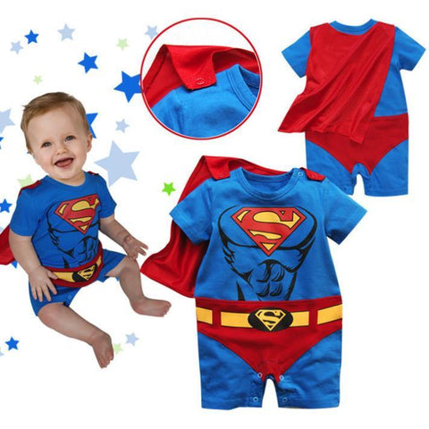 Baby Boy Anime Romper Cartoons Long Sleeve Smock Halloween-Veeddydropshipping-6