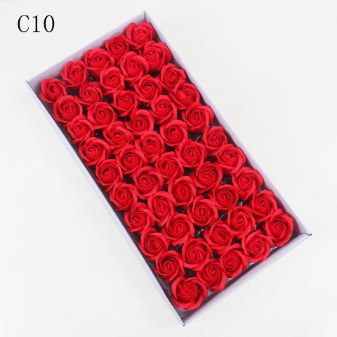 Soap Rose Head Wedding Home Decor-HA00605-Veeddydropshipping