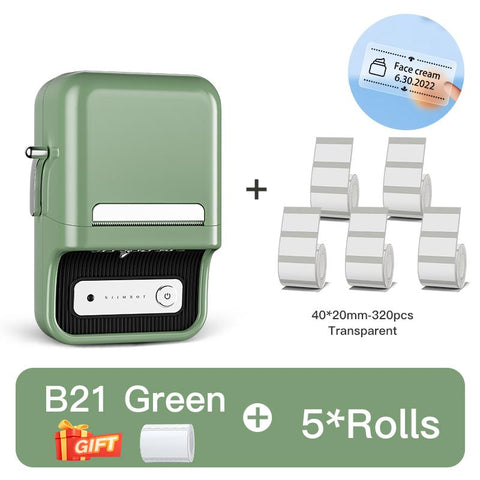 Portable Multifunctional Label Printer Wireless Bluetooth-CO00040-Veeddydropshipping