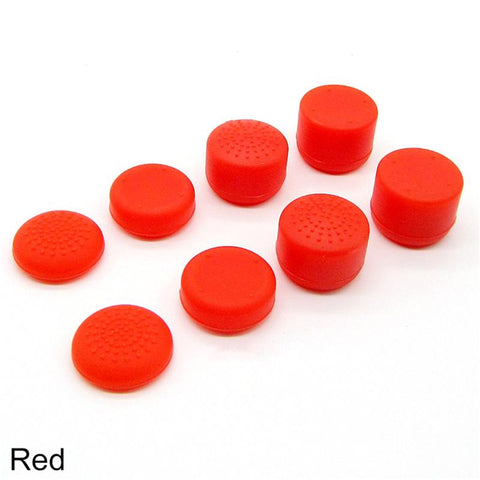 hot sale 8Pcs Silicone Controller Joystick Thumb Stick Grip Cap Case Cover -CE01413-Veeddydropshipping