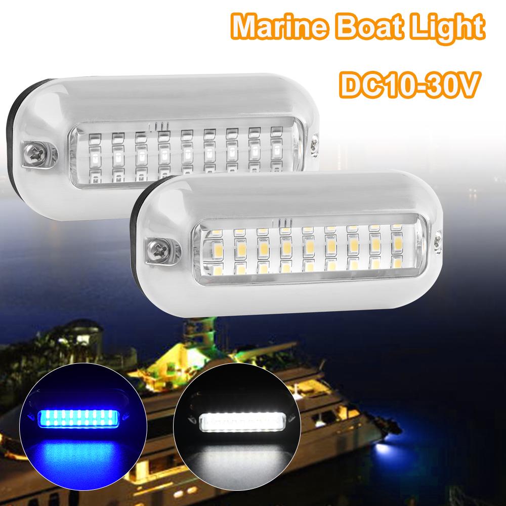 Universal 12V 27 LED Marine Stainless Steel Under Water Pontoon-TI00977-Veeddydropshipping