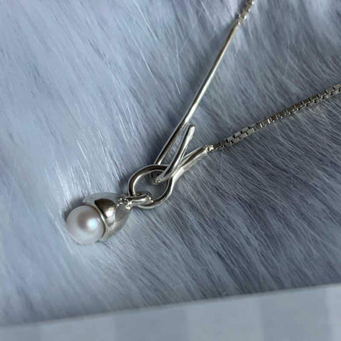 Unique Pearl Pendant Necklace lavicle Chain Choker Fashion Jewelry Gift -JW01284-Veeddydropshipping