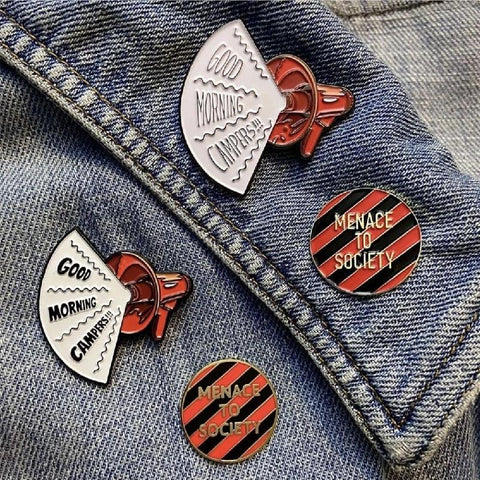 Enamel Badge Brooches Soft  Enamel Lapel Pins-HA00102-Veeddydropshipping