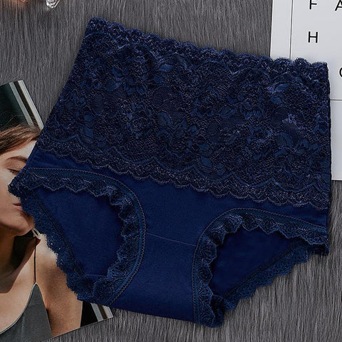 High Waist Lace Panties Women Sexy Knickers-WF00811-Veeddydropshipping