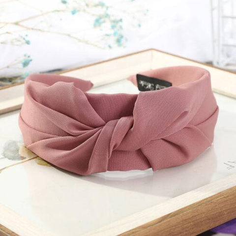 Headband Women Wide Bezel Hair Hoop-WF01099-Veeddydropshipping
