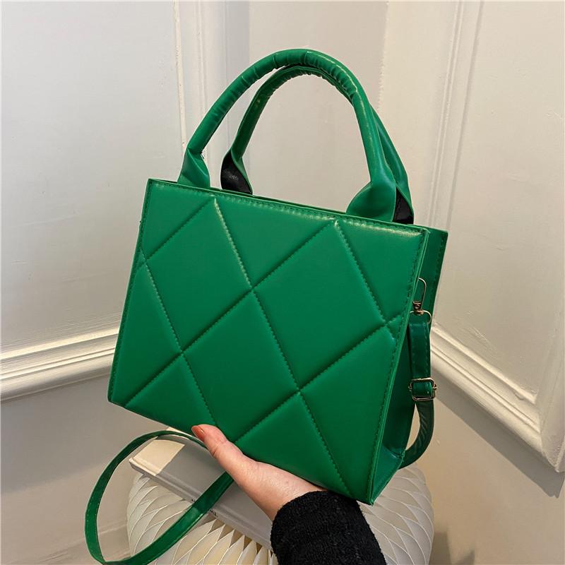 Trendy Plaid Pu Leather Crossbody Bags Fashion Ladies Handbags-BS00143-Veeddydropshipping