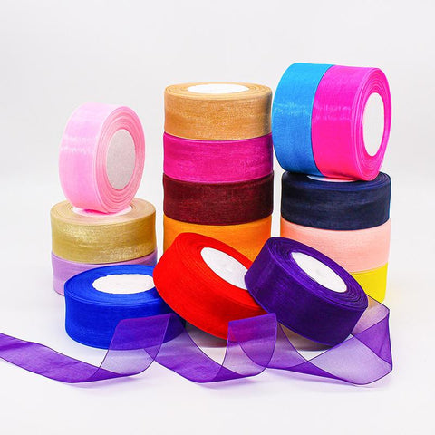 Organza Ribbon For Handmade Bow Craft-HA00172-Veeddydropshipping