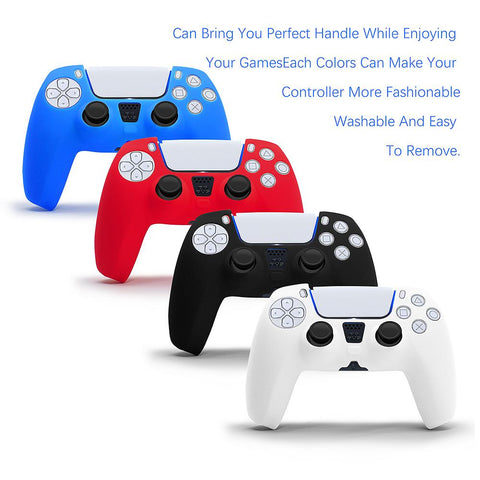 Soft Silicone Gel Rubber Case Cover For SONY Playstation 5 PS5 Controller Protection Case-CE01371-Veeddydropshipping