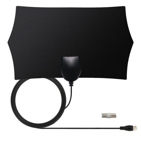New Indoor Digital HDTV Antenna TV 500 Miles Radius Amplifier DVB-T2 -CE00896-Veeddydropshipping