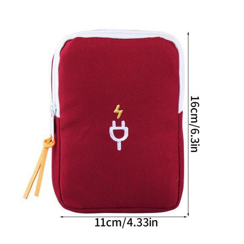 Portable Cable Digital Storage Bags Organizer USB Gadgets Wires Charger Power Battery Zipper-PA00888-Veeddydropshipping