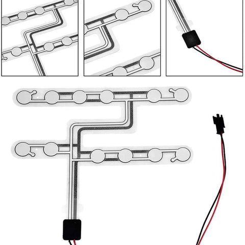 Universal Car Seat Pressure Sensor Safety Belt Warning Reminder Pad-AM00141-Veeddydropshipping