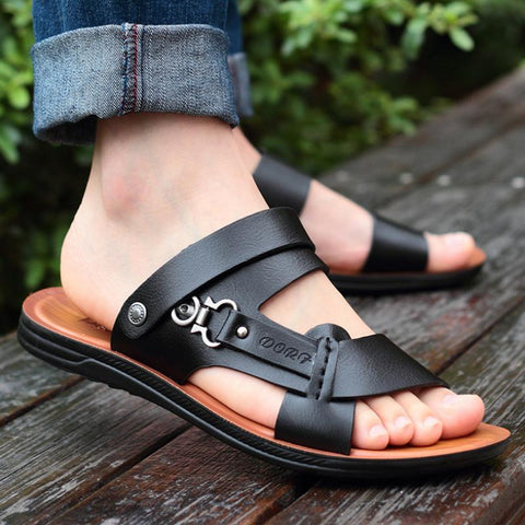 Men&#39;s Open Toe Sandals Fashion Trend Beach Shoes-BS01541-Veeddydropshipping