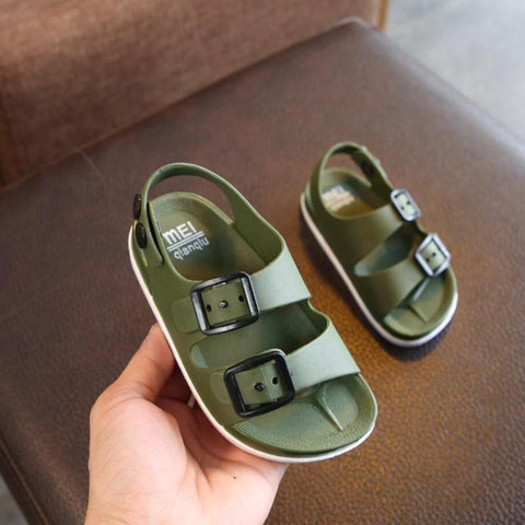 Kids Sandals Summer Outdoor Children Shoes Fashion Light Soft Flats-TB00105-Veeddydropshipping