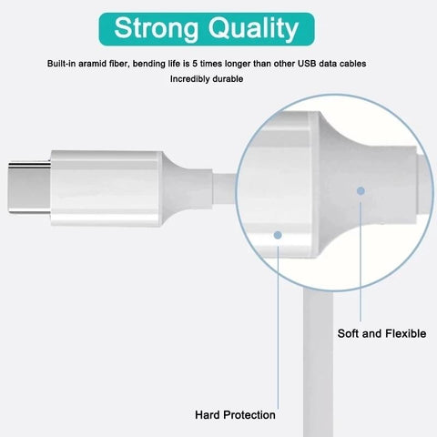 5A 80W Fast Charging Data Line Double Head Type C to Type C Cable Data Cable-PA00449-Veeddydropshipping