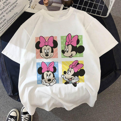 Mickey Minnie Mouse Kid Clothes Summer Child T-Shirts Disney T Shirts-TB00938-Veeddydropshipping